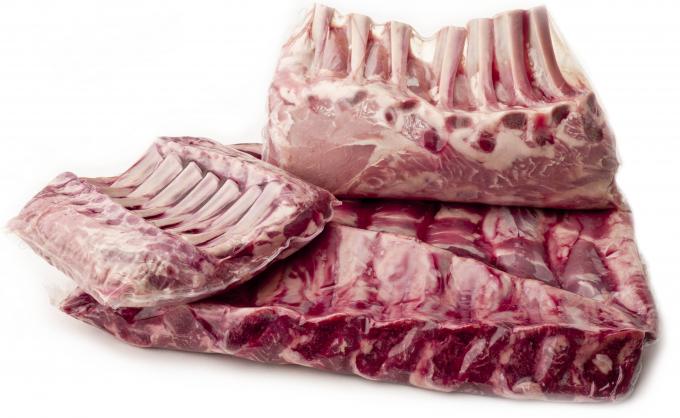 PVDC Transparent Bone In Meat Barrier Shrink Bags Pouch 0